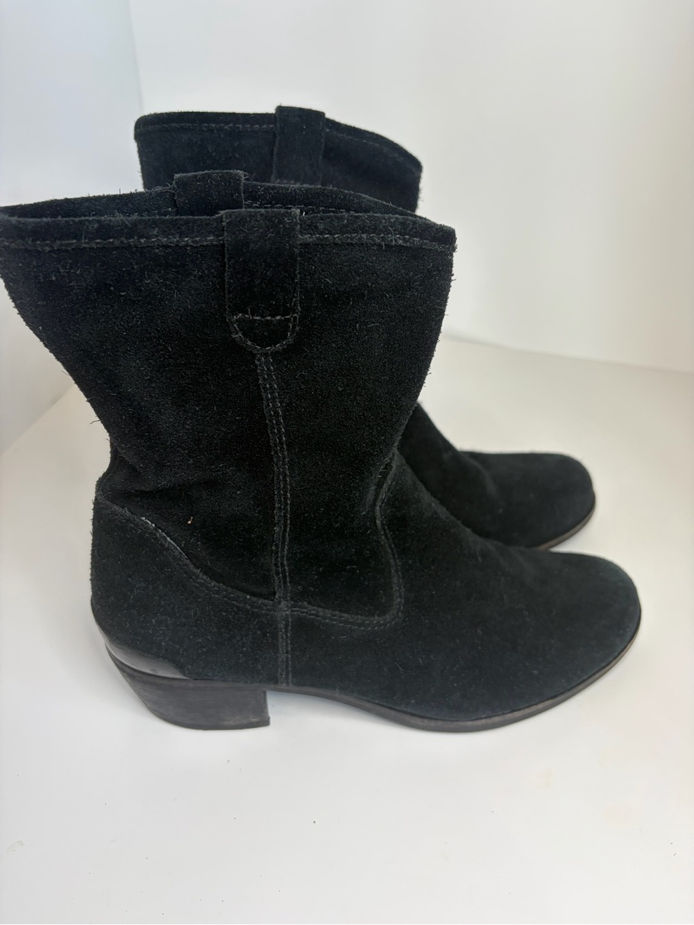 Uggs Black Suede Mid-Calf Women's Boots Size 7
